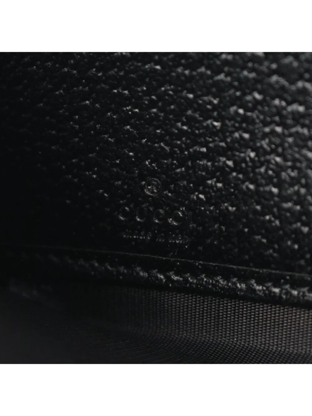 Gucci Round Wallet GG Marmont Black Leather